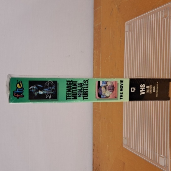 Vintage 1990 Pizza Hut Teenage Mutant Ninja Turtles Movie sealed VCR tape - Picture 5 of 7